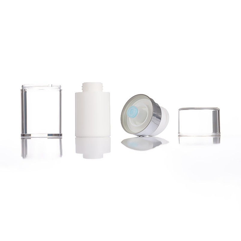 Empty Refillable Acrylic Plastic Cosmetic Lotion Fine Mist Spray Pump Serum Vacuum Airless Bottles