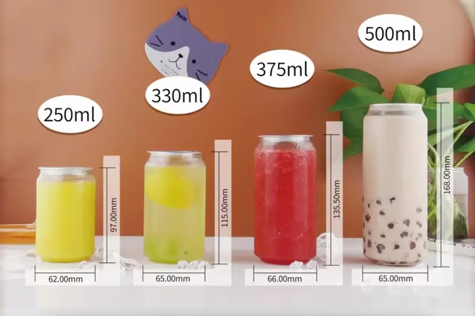 PET Plastic Can Bottle