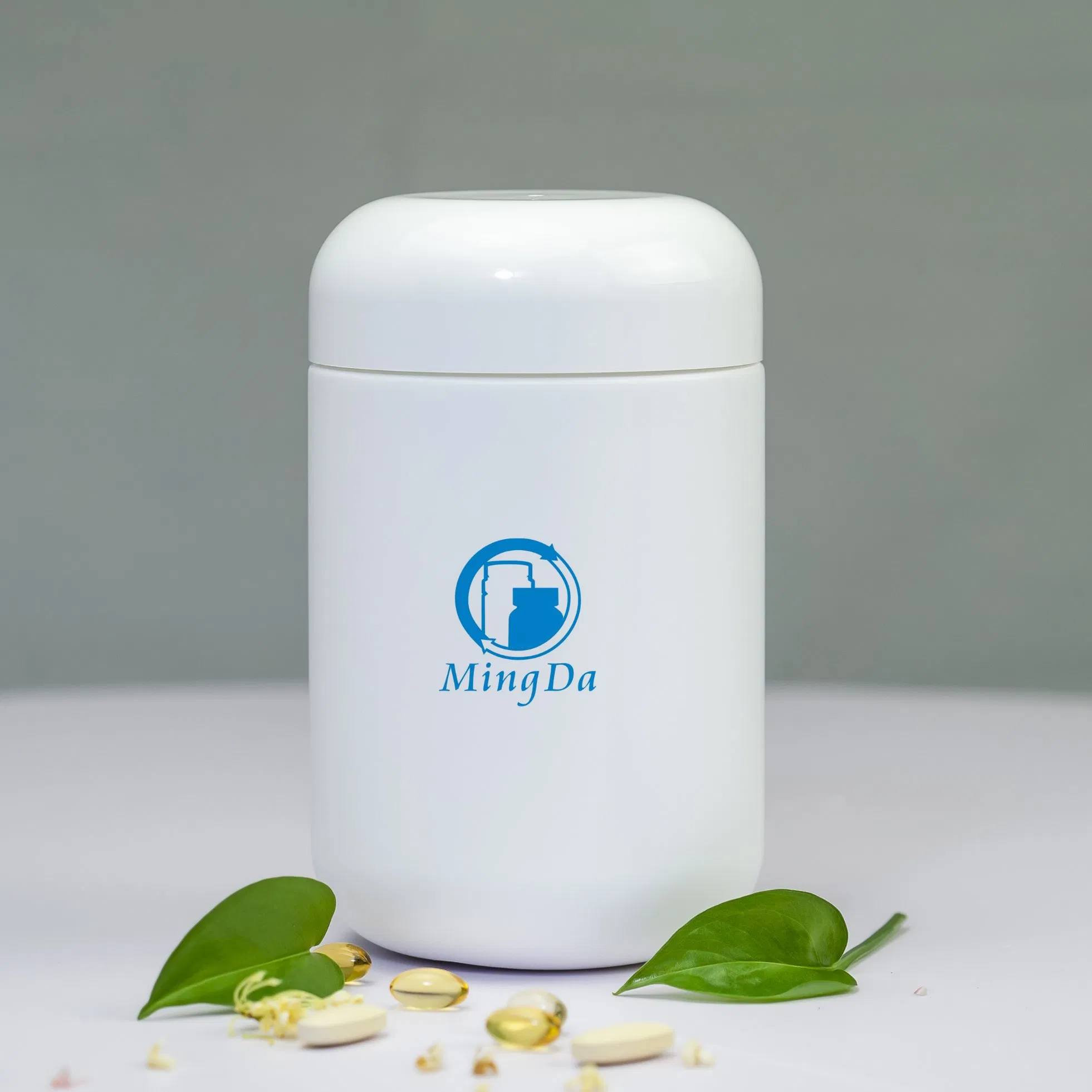 300ml/230ml/170ml/550ml HDPE New Design Plastic Packaging Round Bottle Supplier for Capsule/Tablet/Softgel Supplement