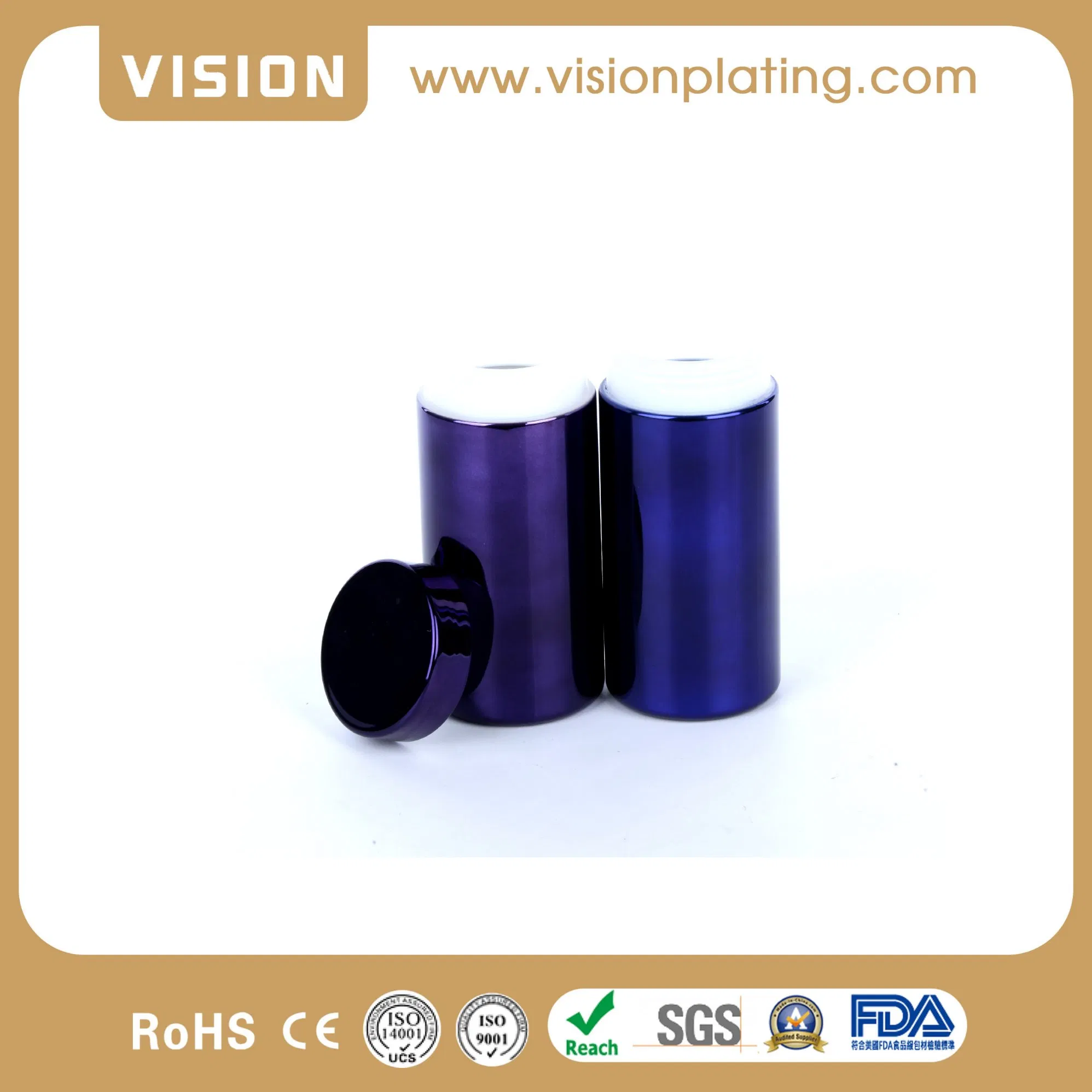 Mage in China SGS HDPE Glossy Plastic Jar Storage Food Packaging Bottle