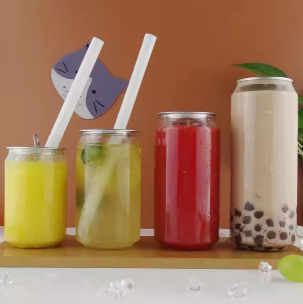 250ml 330ml 500ml Pet Plastic Can Bottle for Carbonated Drinks, Coffee, Juices,