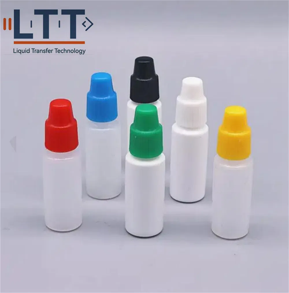 3ml 5ml 10ml 20ml 30ml Disposable Eye Drop Bottle Custom Translucent Plastic PE Squeeze Oil Dropper Bottle