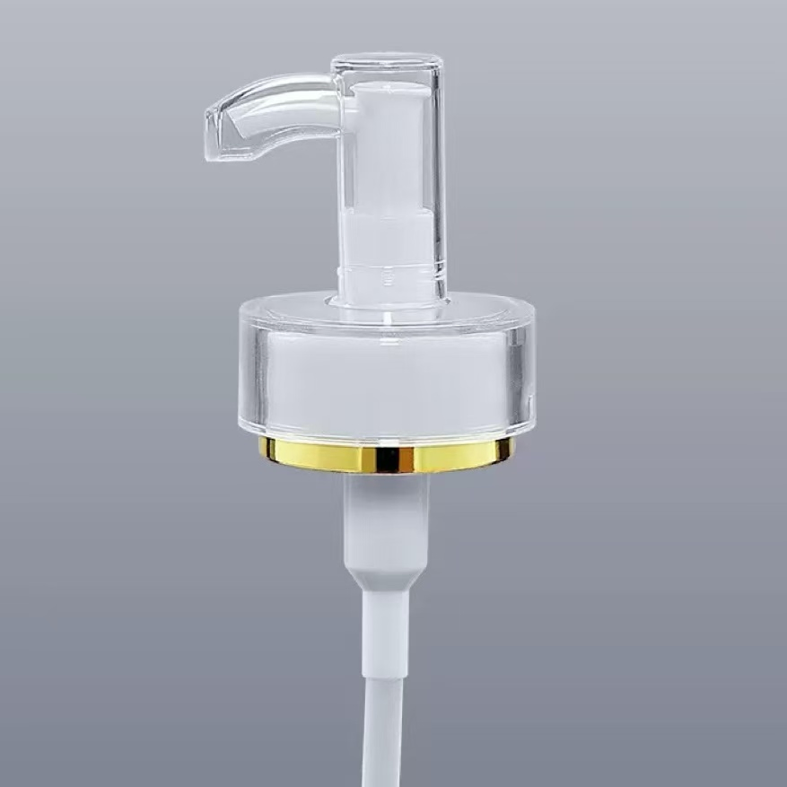 120ml Light Green Pet Plastic Lotion Bottle - Premium Refillable Container for High-End Cosmetic Packaging