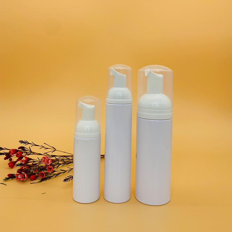 High Quality Customized Lotion Bottle Round Cosmetic Pet Foam Pump Bottle