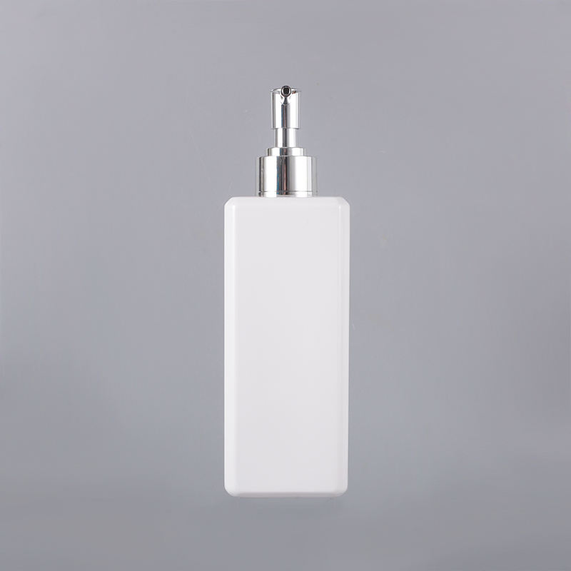 Empty White Plastic Squeeze Hair Oil Applicator Bottle Refillable Cosmetic Container