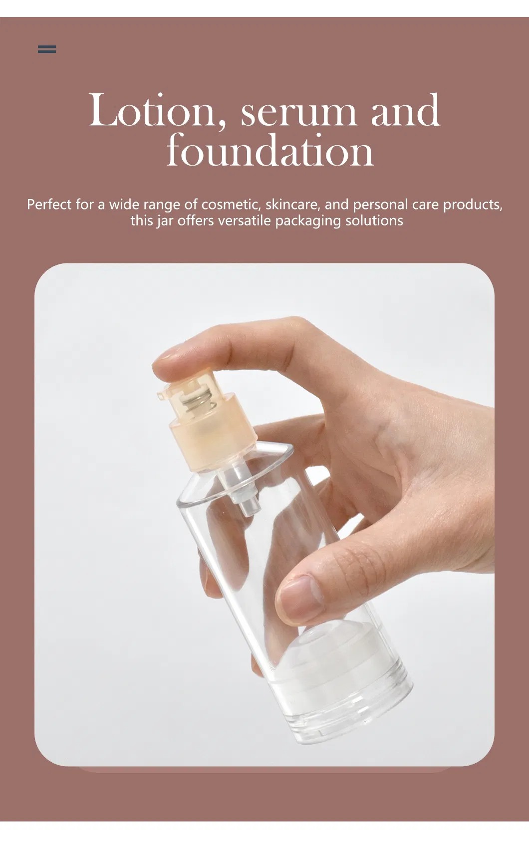 Airless Pump Bottle 3