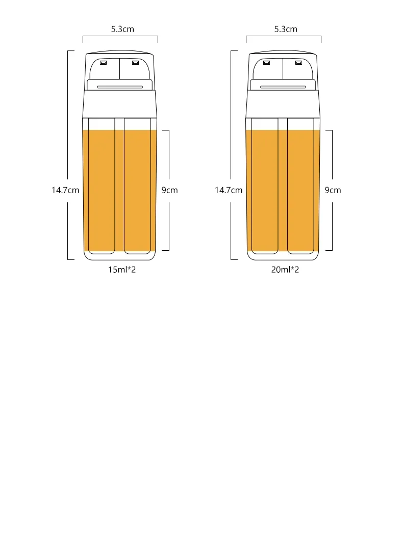 Dual Chamber Airless Bottle 9