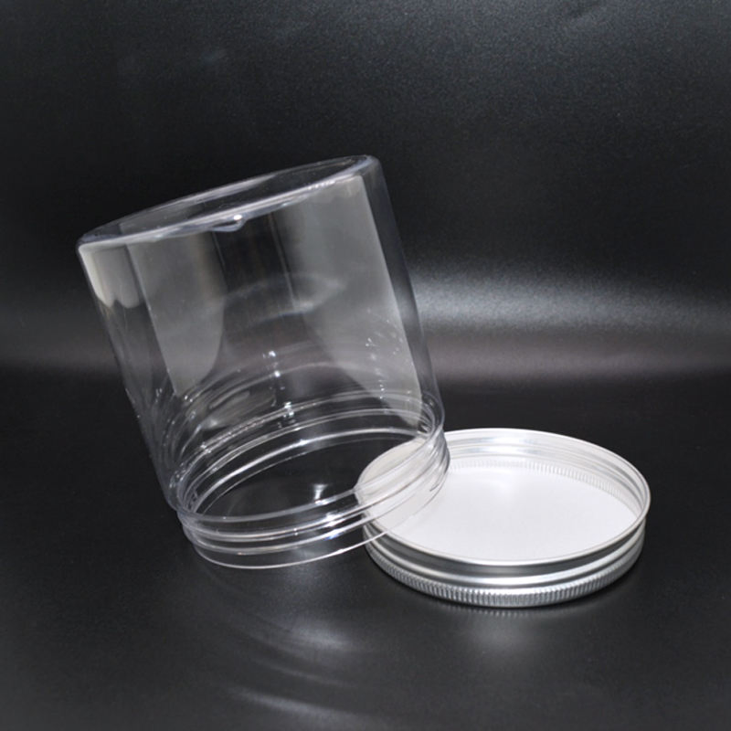 500ml Pet Food Jars for Sale Eco-Friendly Plastic Pet Bottle with Black Lid Food Grade