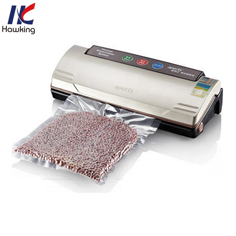 Durable 70 Micron Three-Side Seal Vacuum Food Pouches