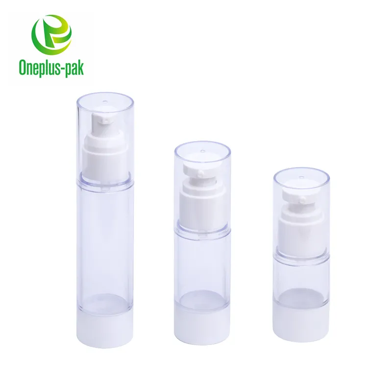 Travel-Size Plastic PETG Airless Bottles