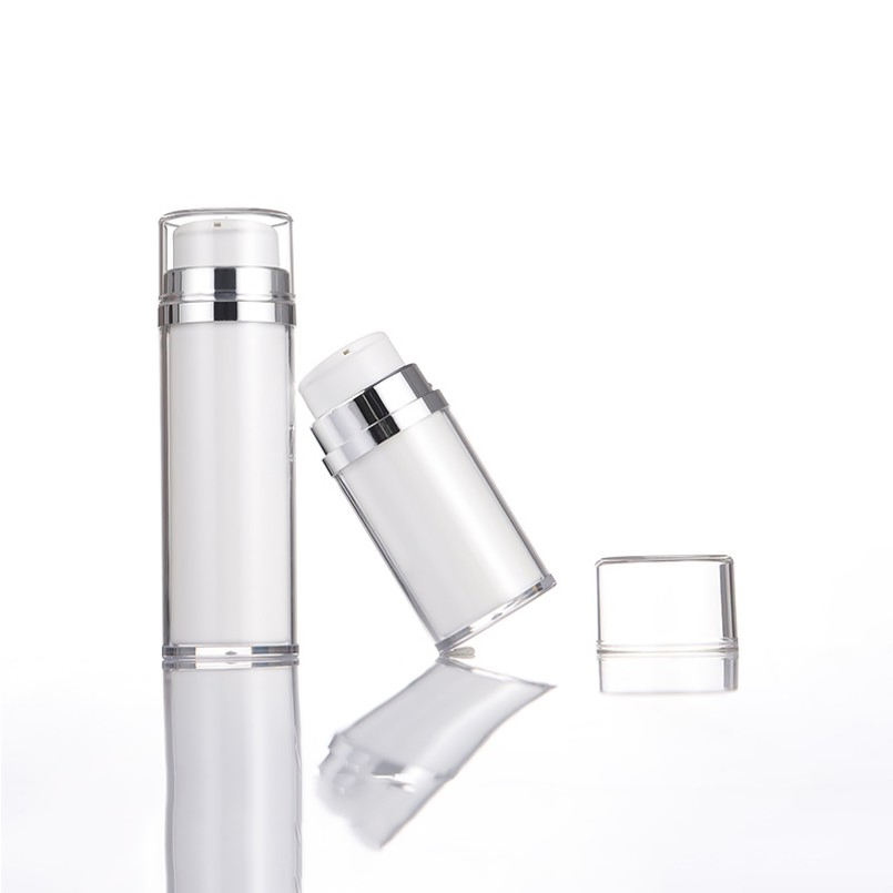 Empty Refillable Acrylic Plastic Cosmetic Lotion Fine Mist Spray Pump Serum Vacuum Airless Bottles