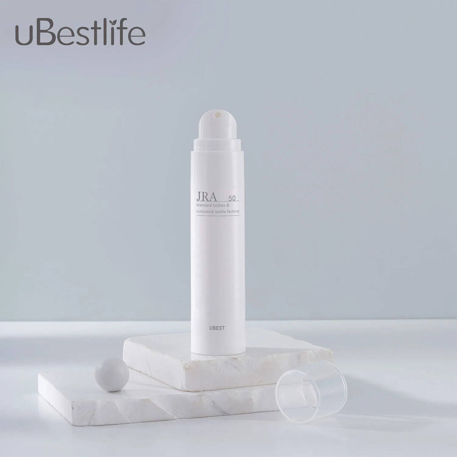 Jra 15ml 30ml 50ml Cosmetics Packaging Plastic Spray Pump Bottles for Perfume Essential Oil Skin Care Serum