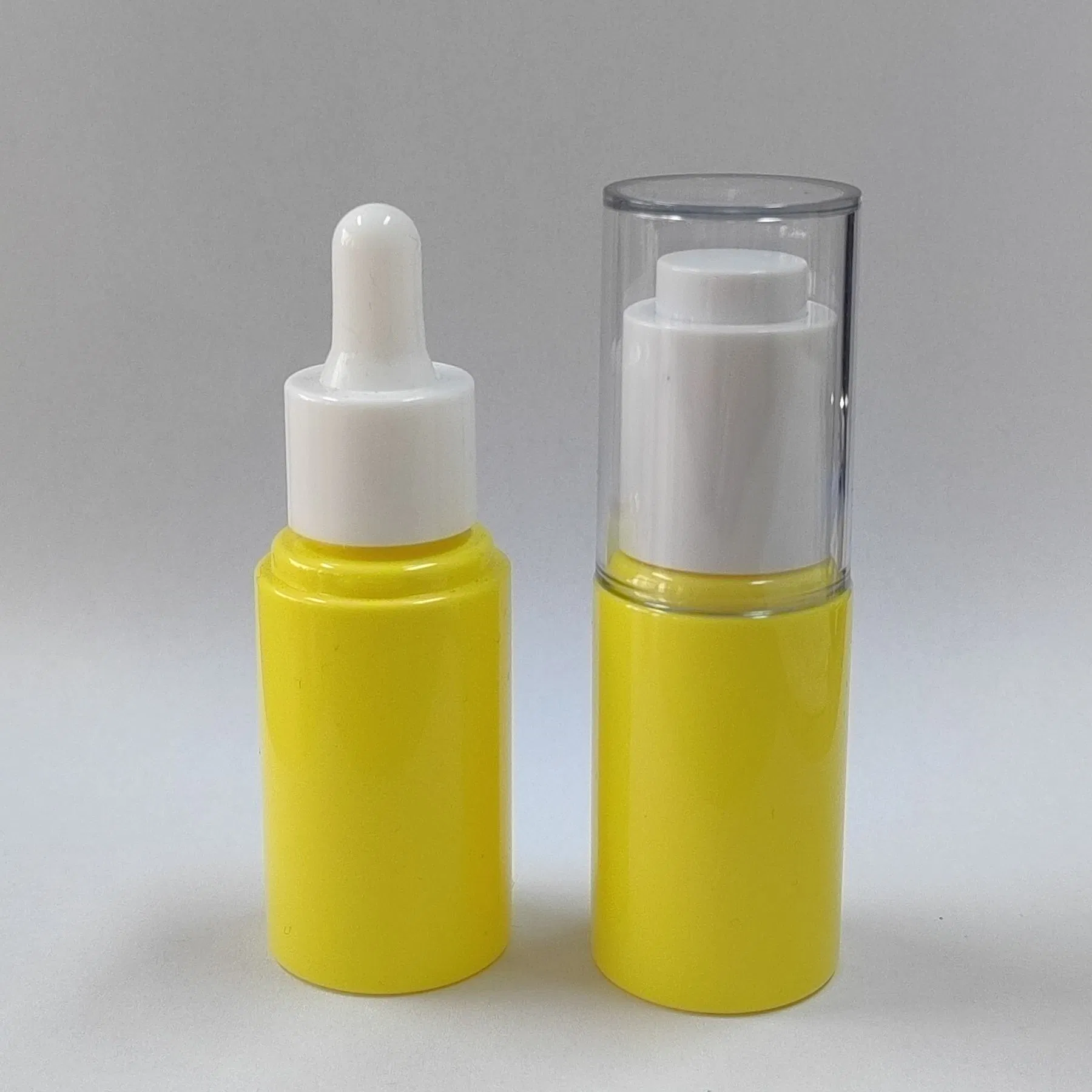 Premium Quality 30ml Yellow Plastic Dropper Bottle with Pipette
