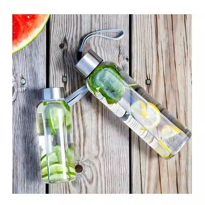 Eco Friendly Promotional Custom Logo Plastic Water Bottle 500ml BPA Free Sport