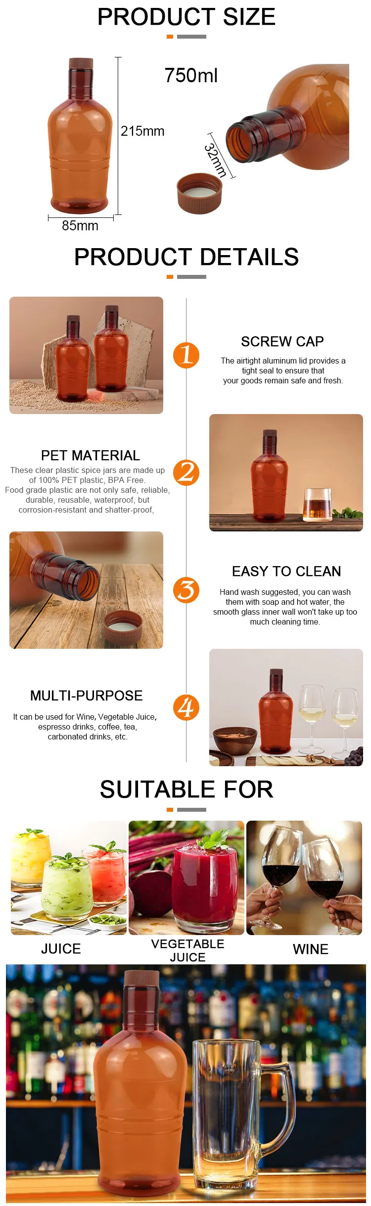 PET Bottle Description