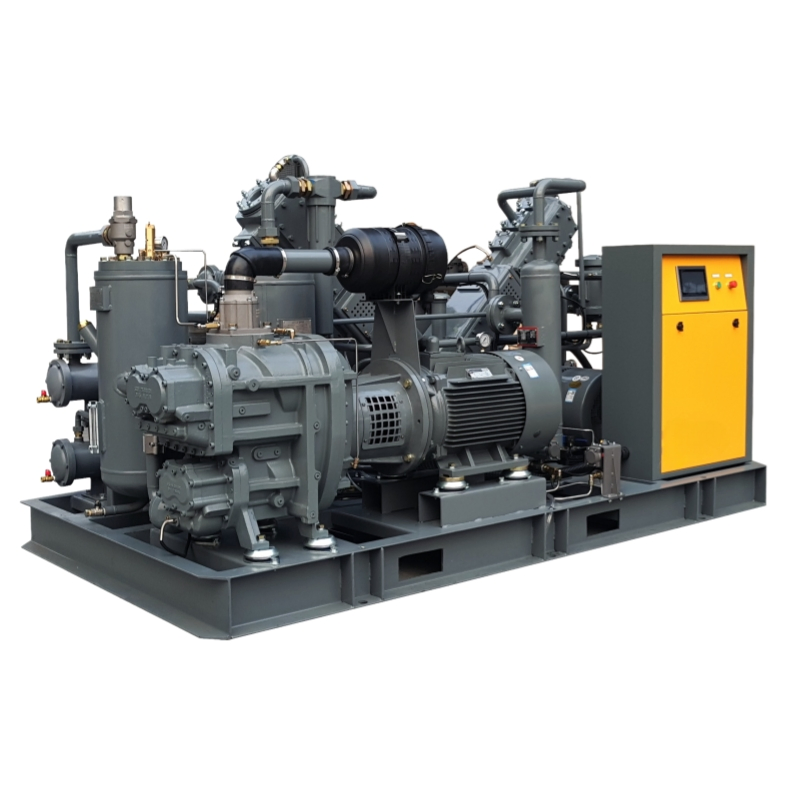 Quiet High Pressure Oil-Free Air Compressor for Food-Grade Pet Plastic Bottle Manufacturing