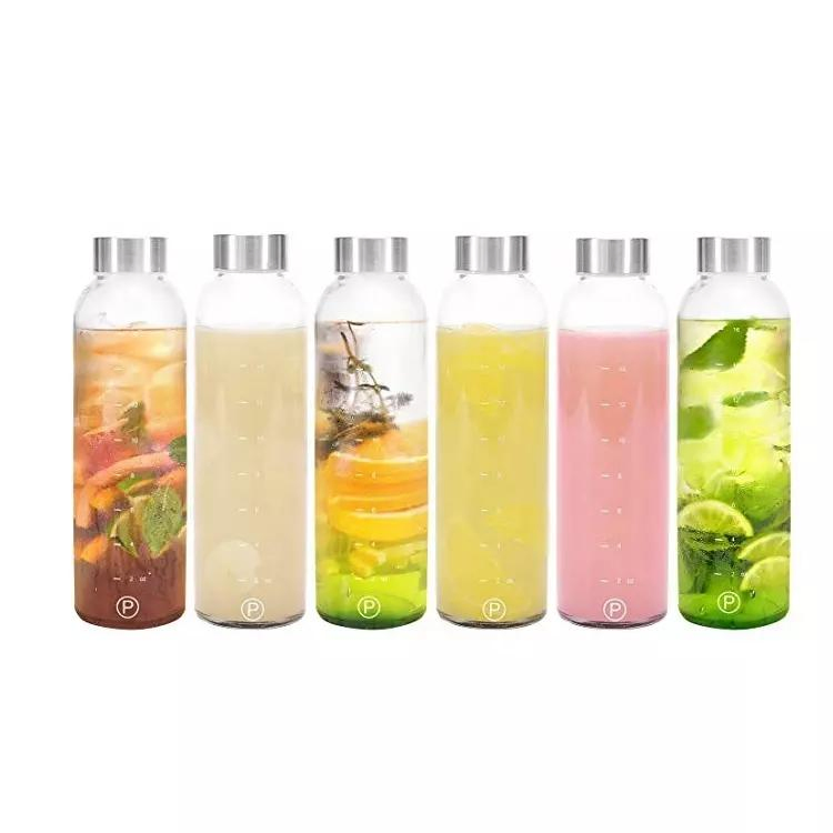 600ml Sports Tritan Plastic Water Bottle Custom Logo Transparency Drinking Vessel Customized Logo Water Bottles