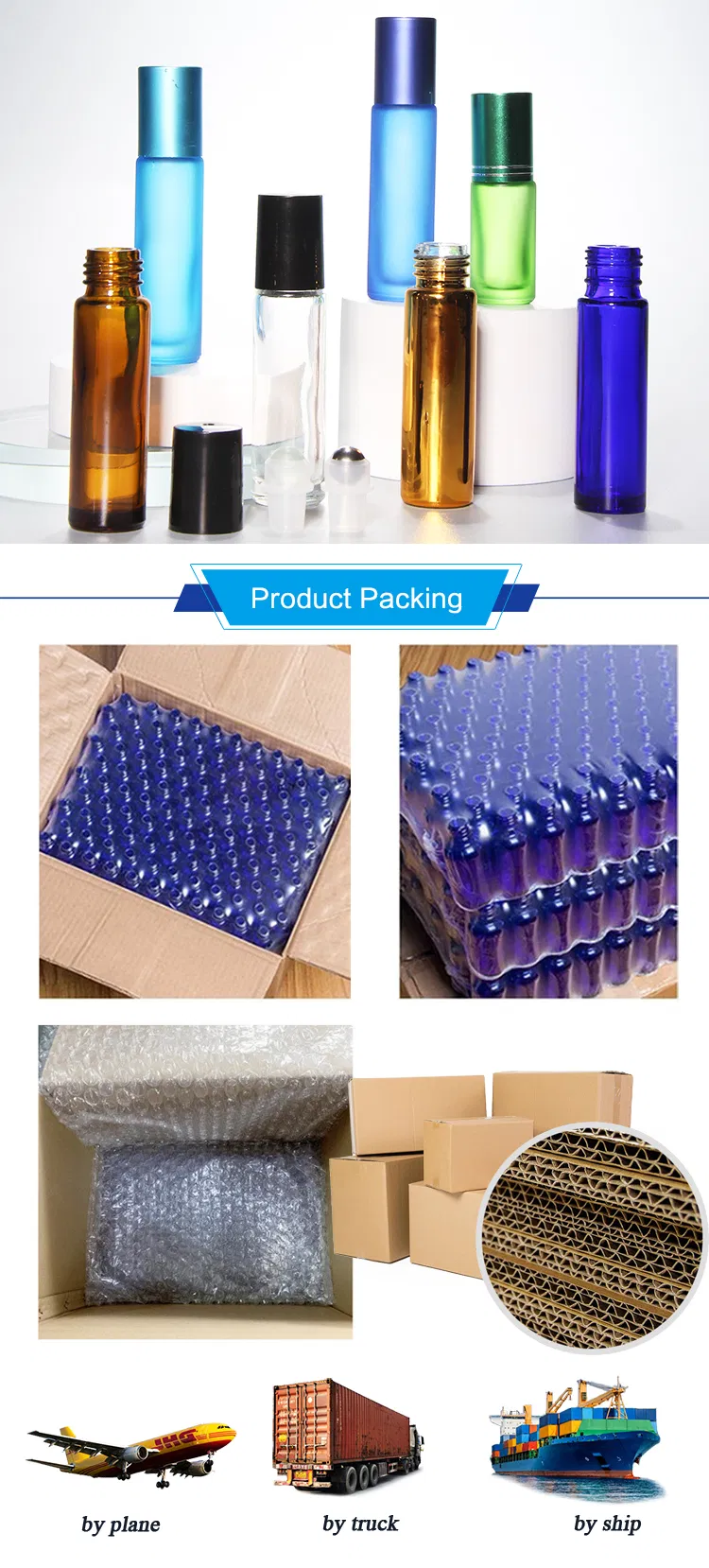 Glass Roll on Bottle Specification