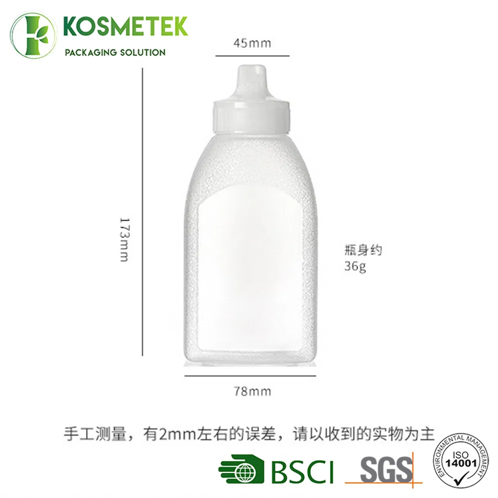 China Direct Reusable Squeeze Sauce Plastic Pet Bottle for Kitchen