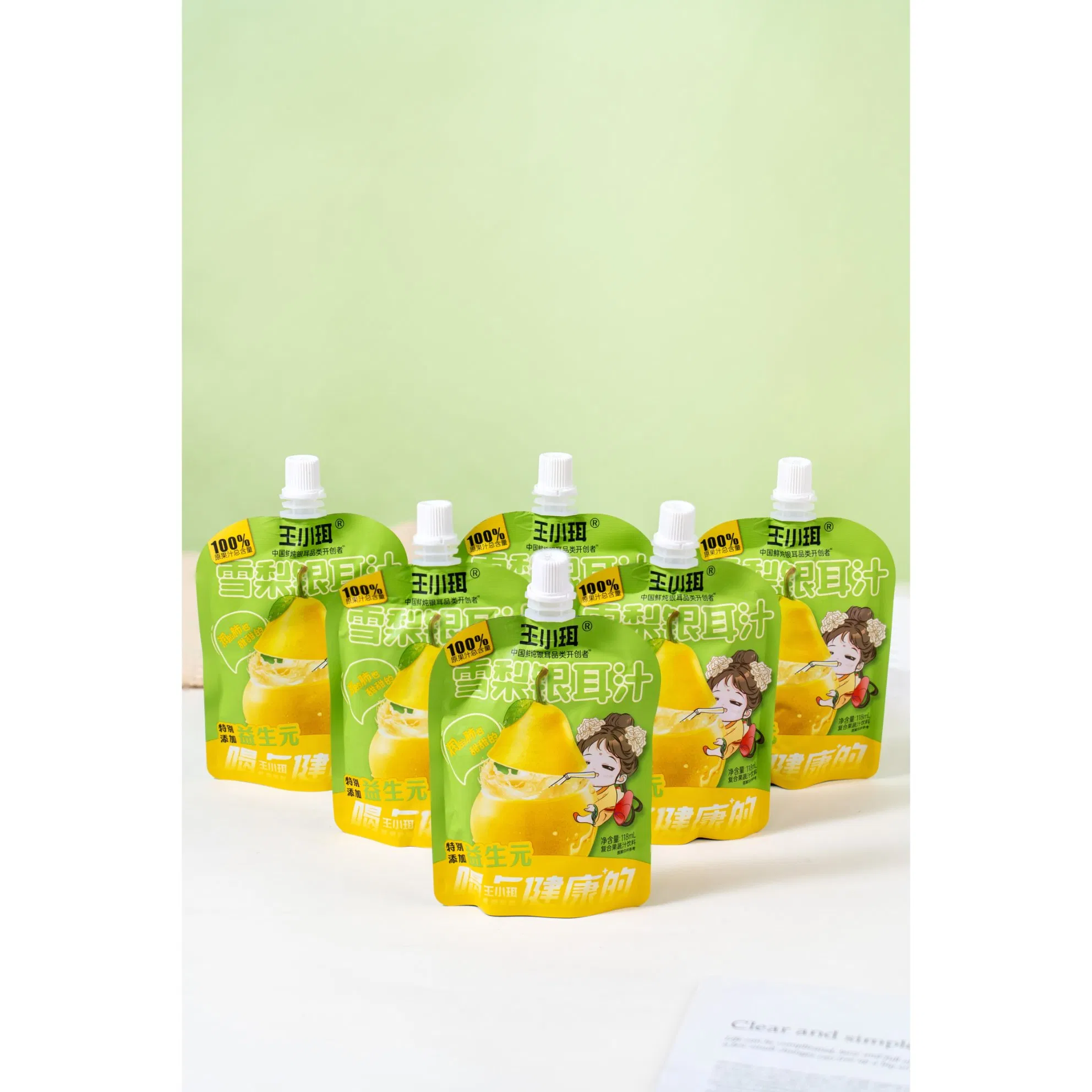 Organic Instant Natural Snow Pear &amp; Tremella Lung-Moistening Juice