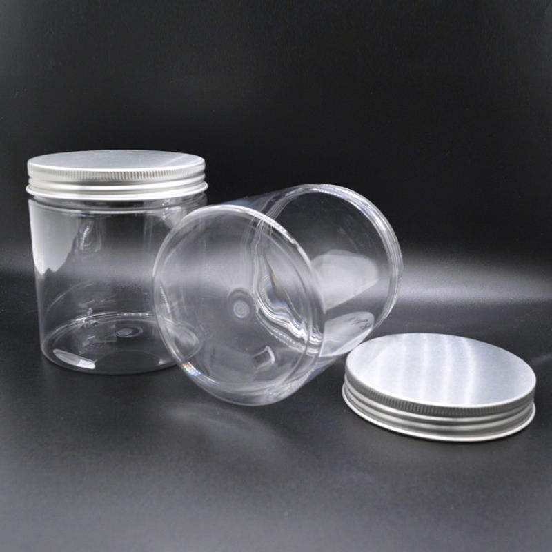 500ml Pet Food Jars for Sale Eco-Friendly Plastic Pet Bottle with Black Lid Food Grade