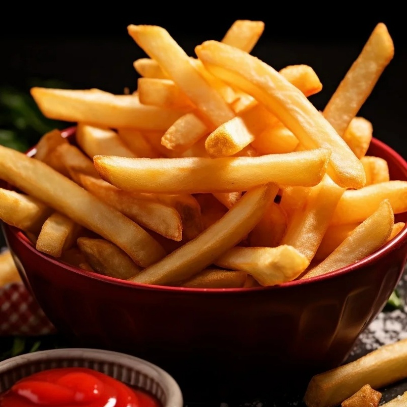 Premium Crispy Frozen Fries Shoestring 7-12mm IQF Vegetable Snack Supply