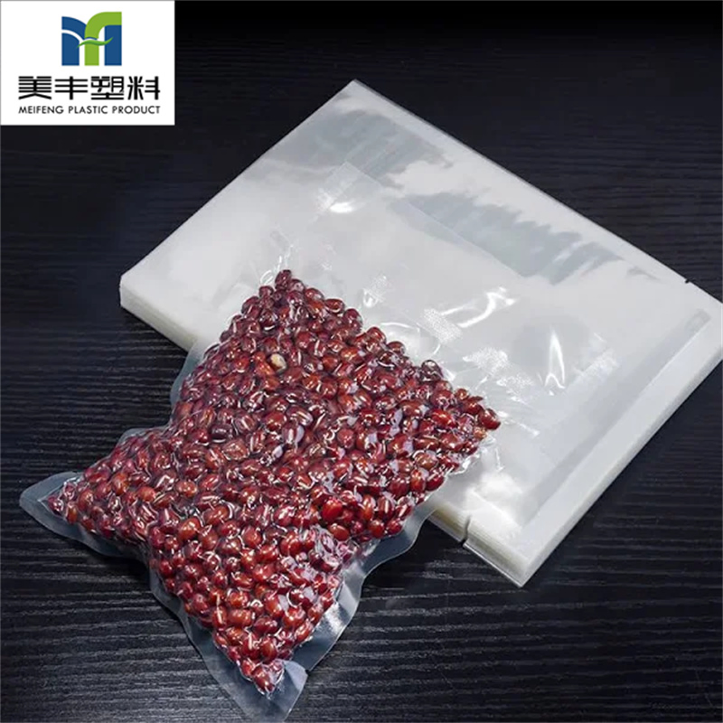 New Product Transparent Nylon Packaging Beans Vacuum Pouch Flat Pouch