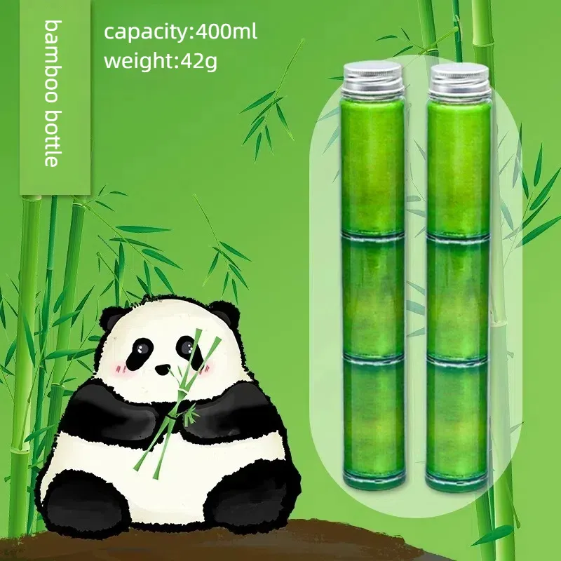 400ml Bamboo Milk Tea Bottle