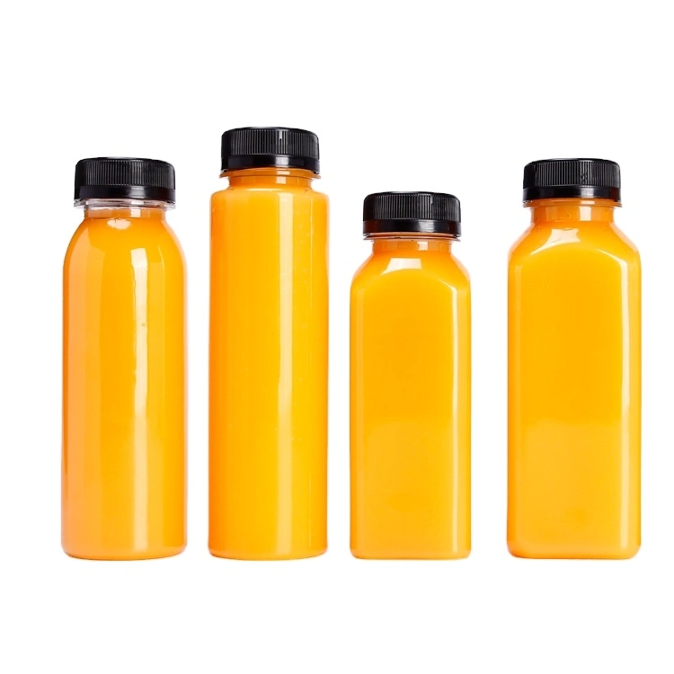 12 Oz Pet Plastic Reusabl Disposable Milk Bulk Beverage Juice Bottles