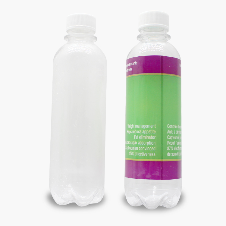 Eco Friendly 500ml Pet Round Plastic Carbonated Beverage Bottle for Soft Drinks