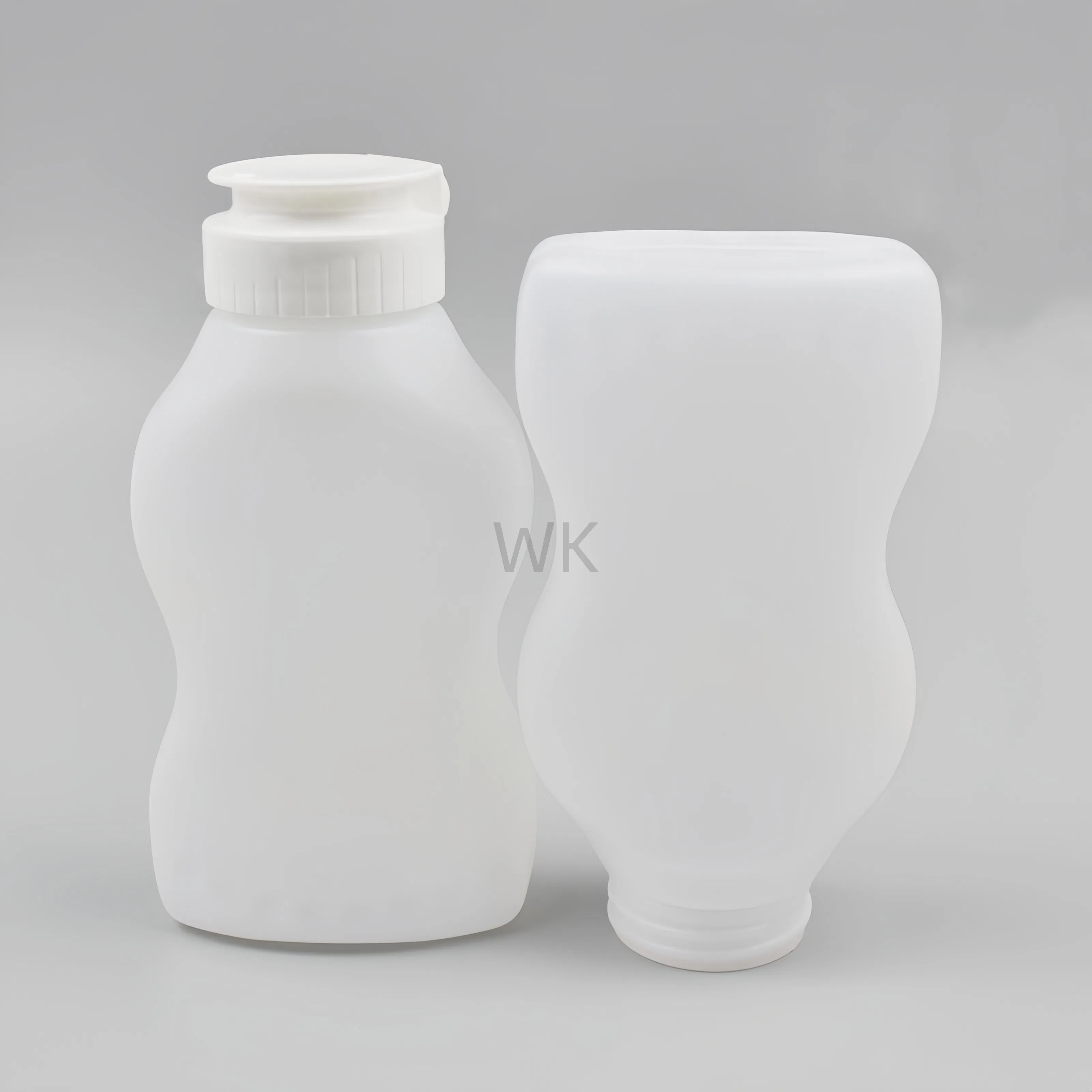 HDPE Sauce Bottle Plastic Squeeze Bottle for Ketchup