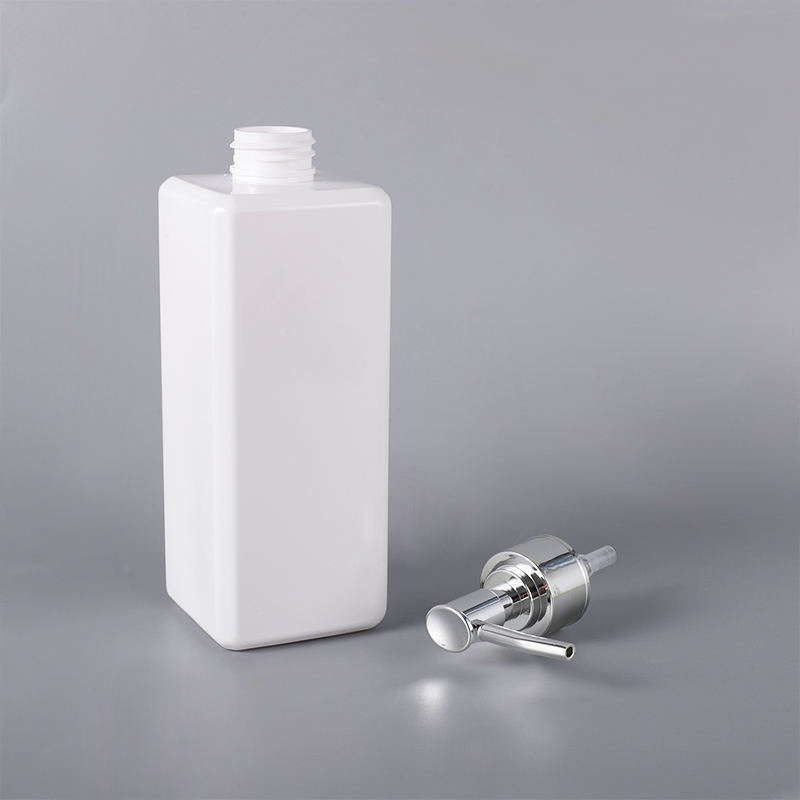 Empty White Plastic Squeeze Hair Oil Applicator Bottle Refillable Cosmetic Container