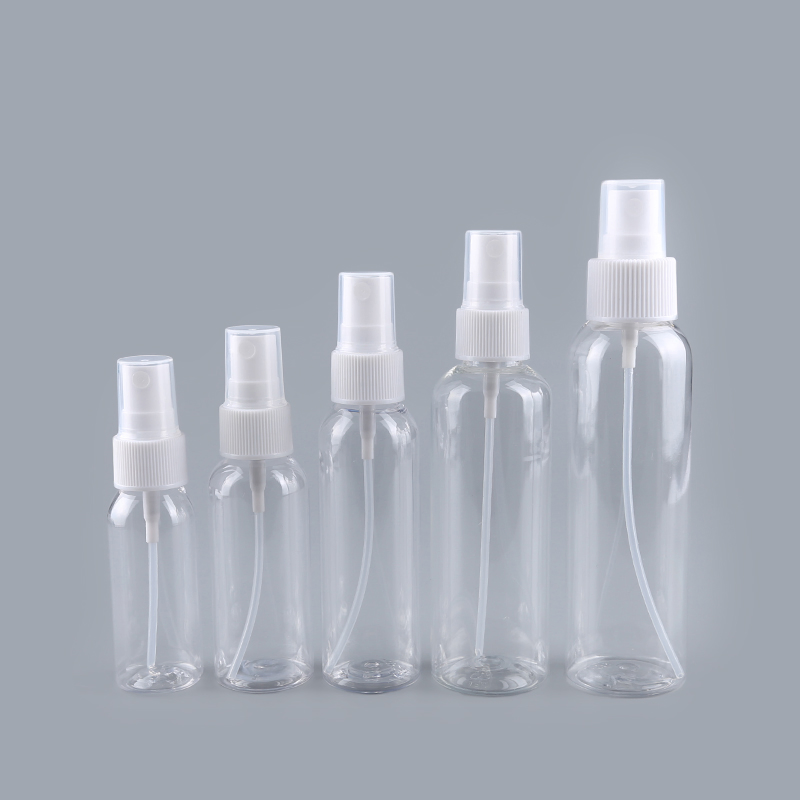 Pet Bottle Empty Clear Pet Cosmetic Plastic Body Pump Shampoo Lotion Bottle