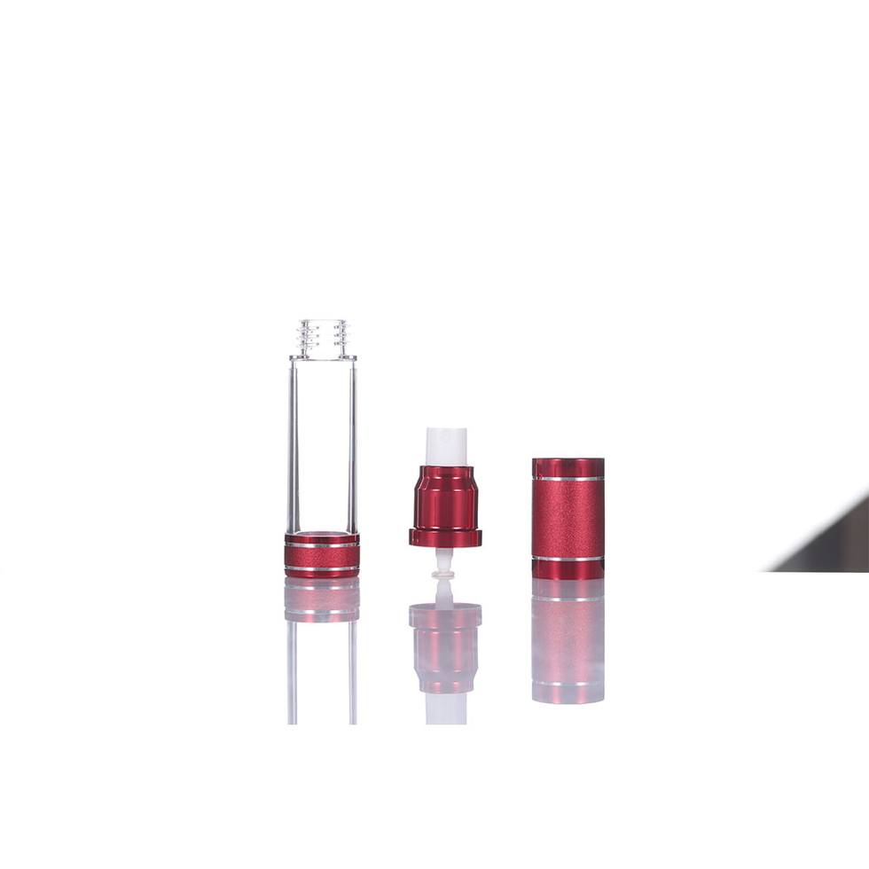 Compact Airless Bottle Cosmetic Bottle 10ml, 15ml, 20ml, 30ml Plastic Series Pump Airless Lotion Bottle