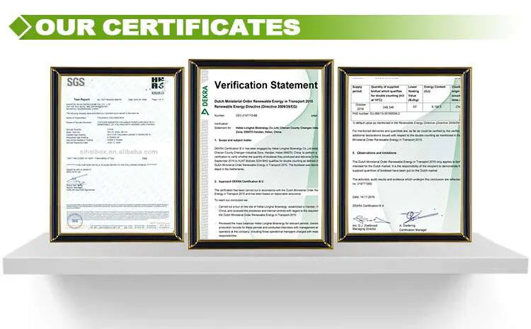 Certifications