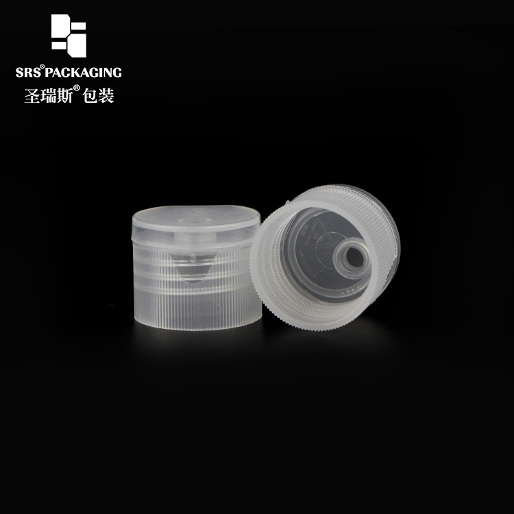 Cosmetic Packaging Bottle Accessories Flip Top Cap for Plastic Bottles