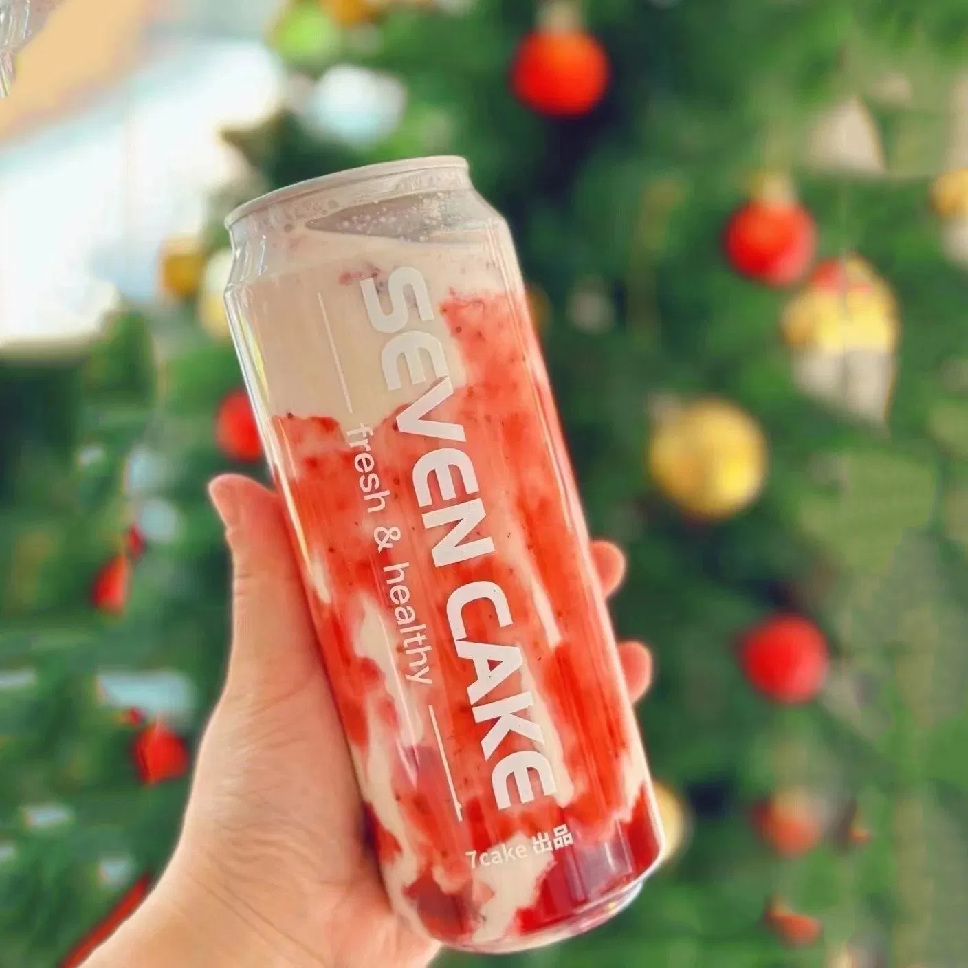 Pet Plastic Cans with Logo Soda Drinking Bottle with Aluminum Lid