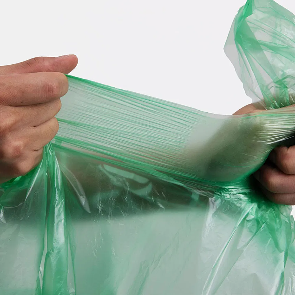 Disposable Plastic Gloves Food Grade for Household Use Recycled Materials with Hot Stamping Surface Treatment