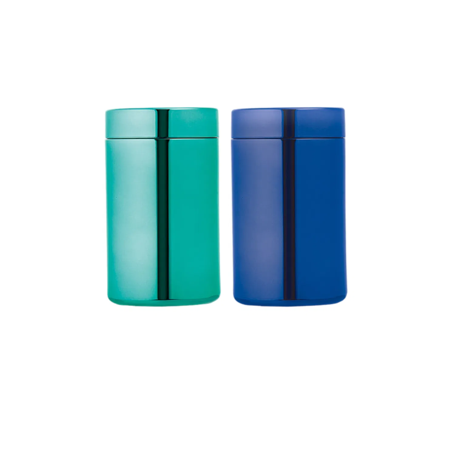 20oz Metalized Plastic Bottle Chrome PE Canister Can of Nutritional Powder