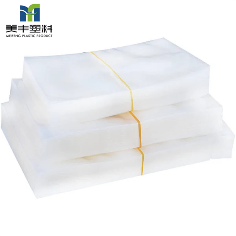New Product Transparent Nylon Packaging Beans Vacuum Pouch Flat Pouch