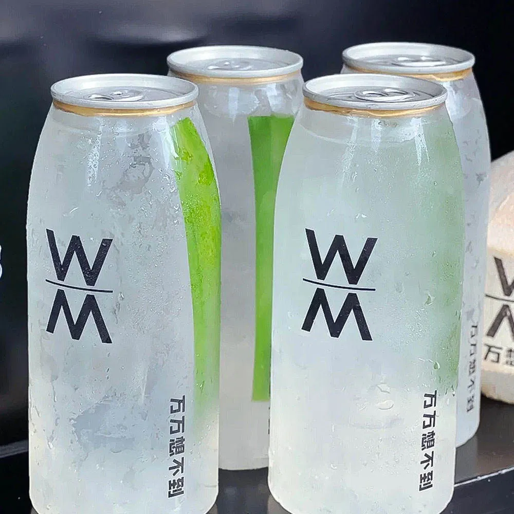 Commercial Custom Disposable Fruit Juice Drink Pet Plastic Bottle Can