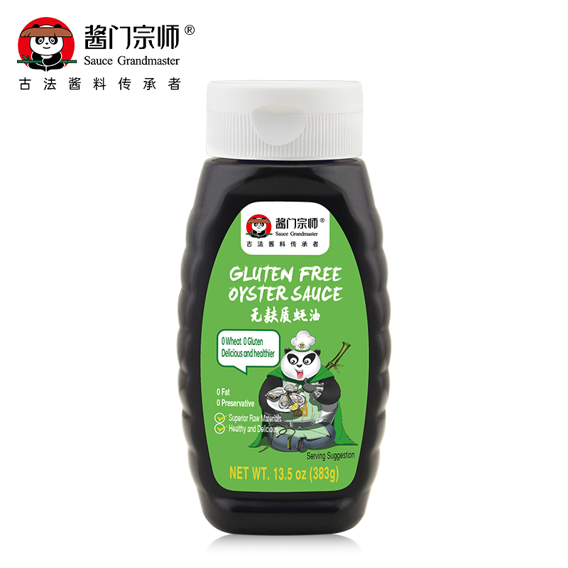 Food Additive Squeeze Plastic Bottle Seasoning Gluten Free Oyster Sauce