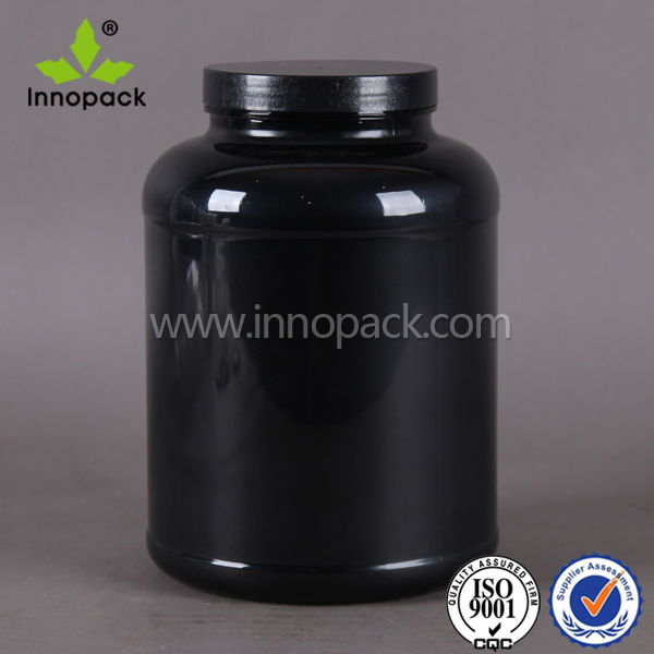 5L Pet Wide Mouth Food Grade Plastic Powder Jars for Protein