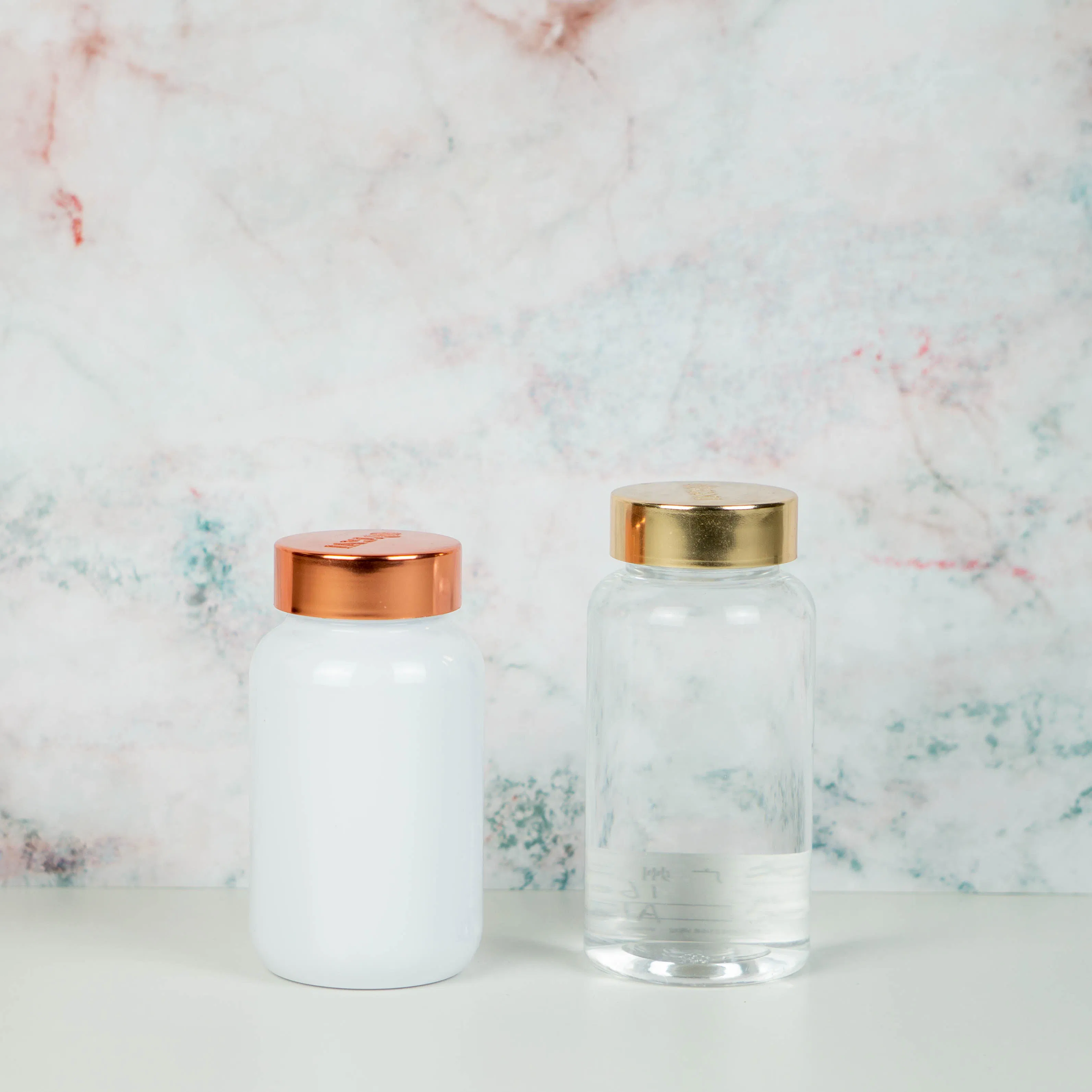 Clear Pet 150ml Plastic Pill Packaging Pharmaceutical Supplement Jar Capsule Bottle