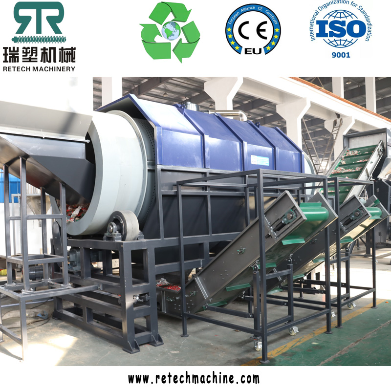 Food Grade Pet Bottle Recycling Hot Washing Machine Water Cola Plastic Pet Bottle Cleaning Washing Plant Line