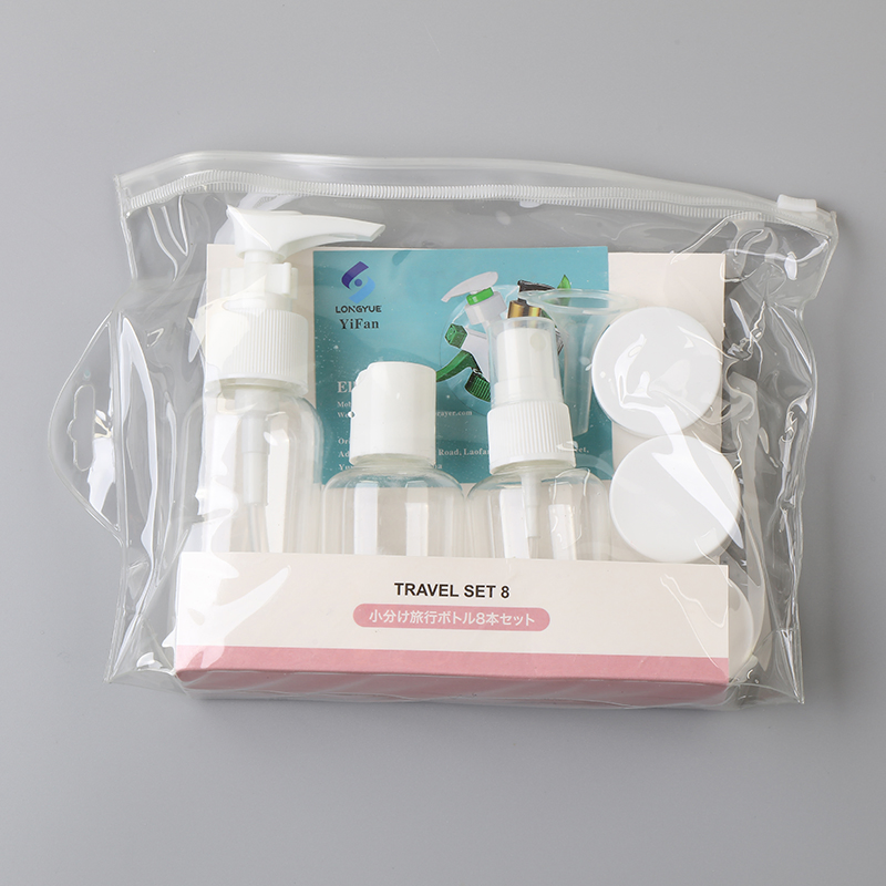 Travel Sub-Bottling Plastic 3PCS Skin Care Products Portable Travel Size Empty Travel Bottle Set