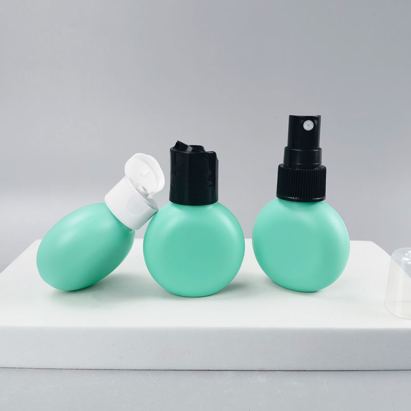 Custom 30ml Plastic Small Travel Size HDPE Cosmetic Serum Lotion Toner Makeup Perfume Bottle Container