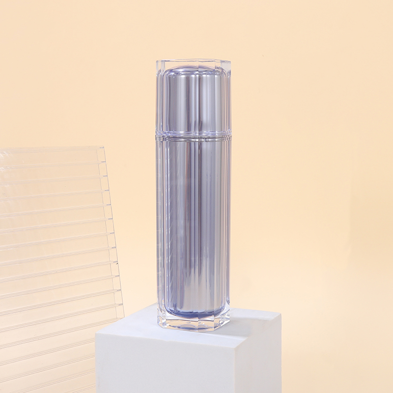 Cosmetic Clear Plastic Acrylic 30ml 50ml 100ml 30g 50g Airless Cream Jar and Bottle Set