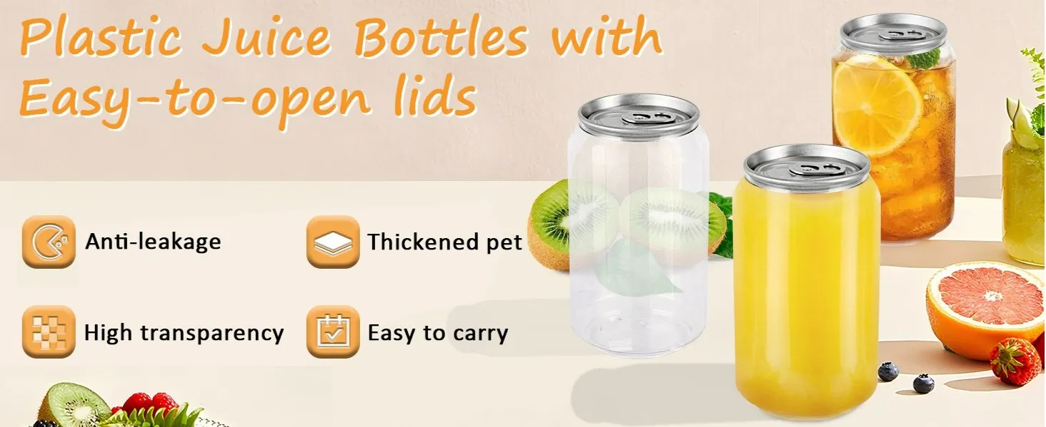 Disposable Pet Plastic Milk Tea Bottle