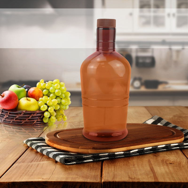 Empty Disposable Carbonated Drinking Water Pet Bottle for Soda Plastic Wine Bottles with Screw Cap for Drinks